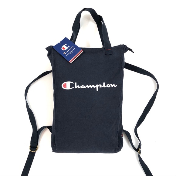 champion tote bag grey